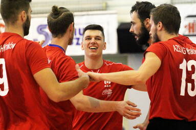 Wygrana AGH Kraków w sparingu z AZS Częstochowa