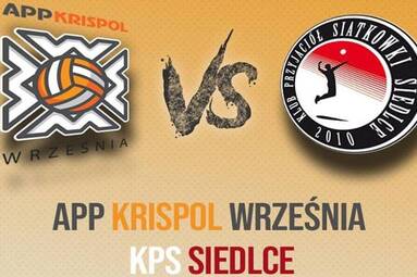 Sobota z 1. Ligą: APP Krispol Września - KPS Siedlce 3:0