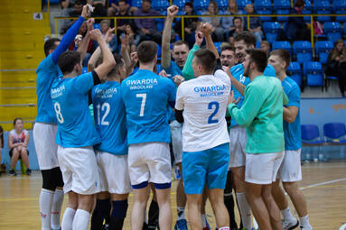 Sobota z 1. Ligą: KPS Kielce - KS Gwardia Wrocław 2:3