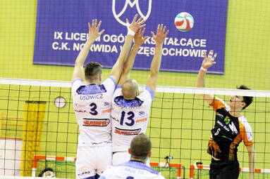 Sobota z 1. Ligą: Exact Systems Norwid Częstochowa - BBTS Bielsko-Biała 3:1