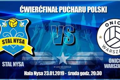Informacja dotycząca sprzedaży biletów na 1/4 Pucharu Polski w Nysie