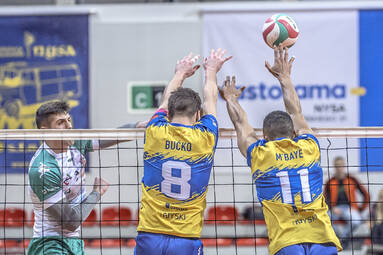 Sobota z 1. Ligą: Stal Nysa - AZS AGH Kraków 3:0