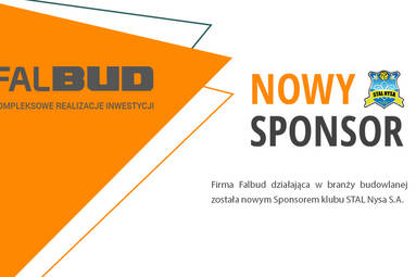 Falbud nowym sponsorem klubu Stal Nysa
