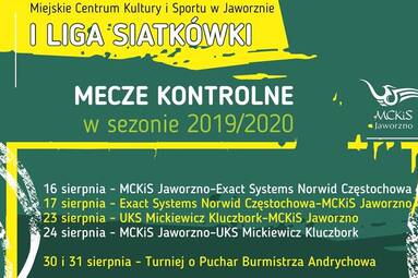 Mecze kontrolne MCKiS Jaworzno