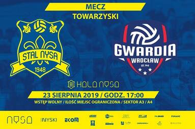 Pierwszy sparing Stali Nysa i Gwardii Wrocław