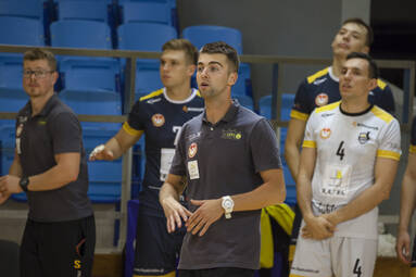 Maciej Kołodziejczyk: zmierzymy się z głównym faworytem do wygrania 1. Ligi