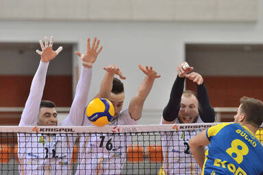 Czwartek z KRISPOL 1. Ligą Mężczyzn: BBTS Bielsko-Biała - Stal Nysa S.A. 1:3