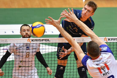 Niedziela z KRISPOL 1. Ligą: KFC Gwardia Wrocław - ZAKSA Strzelce Opolskie 3:1