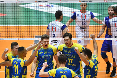 Czwartek z KRISPOL 1. Ligą Mężczyzn: KFC Gwardia Wrocław - Stal Nysa S.A. 2:3