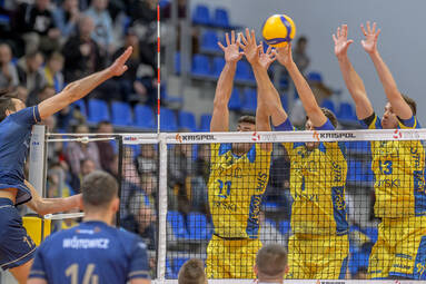 Sobota z KRISPOL 1. Ligą Mężczyzn: Stal Nysa S.A. - ZAKSA Strzelce Opolskie 3:0