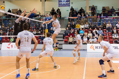 Sobota z KRISPOL 1. Ligą Mężczyzn: ZAKSA Strzelce Opolskie - BBTS Bielsko-Biała 1:3