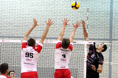 Sobota z KRISPOL 1. Ligą Mężczyzn: AZS AGH Kraków - KPS Siedlce 3:1