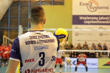 Czwartek z KRISPOL 1. Ligą Mężczyzn: Exact Systems Norwid Częstochowa - AZS AGH Kraków 2:3