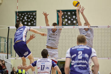 Sobota z KRISPOL 1. Ligą Mężczyzn: ZAKSA Strzelce Opolskie - Exact Systems Norwid Częstochowa 3:2