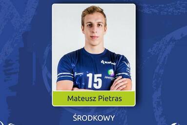 Mateusz Pietras na kolejny rok zostaje w Jaworznie