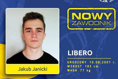 Jakub Janicki zasila szeregi MCKiS Jaworzno