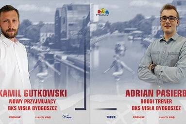 Nowy drugi trener i przyjmujący w BKS Visły Bydgoszcz