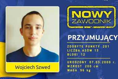 Wojciech Szwed przyjmującym MCKiS Jaworzno
