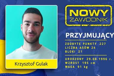 Krzysztof Gulak dołącza do MCKiS Jaworzno