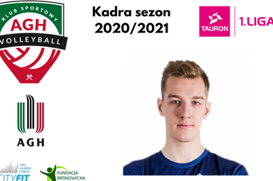 Kamil Dębski nowym przyjmującym AZS AGH Kraków