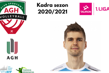 Z PlusLigi do 1. Ligi. Konrad Buczek rozgrywającym AZS AGH Kraków
