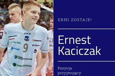 Ernest Kaciczak zostaje w Strzelcach Opolskich