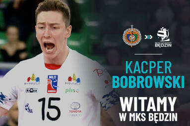 Kacper Bobrowski 1. Ligę zamienia na PlusLigę