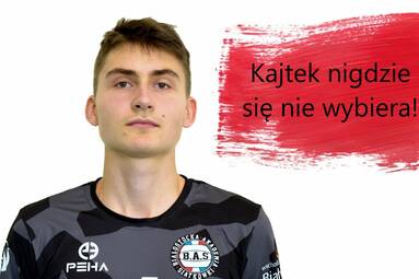 Kajetan Tokajuk zostaje w BAS Białystok