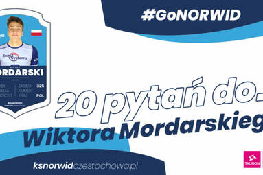 Z cyklu ” Dwadzieścia pytań do…” -  Wiktor Mordarski