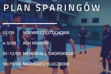 Plan sparingów ZAKSY Strzelce Opolskie