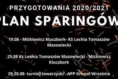 Sparingowe plany Mickiewicza Kluczbork