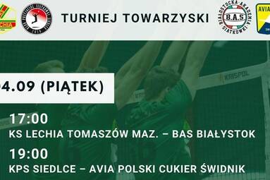 Trwa sprzedaż biletów na turniej towarzyski w Tomaszowie Mazowieckim