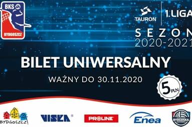 Bilet uniwersalny na mecze BKS Visły Bydgoszcz