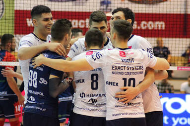 Piątek z TAURON 1. Ligą: Exact Systems Norwid Częstochowa - ZAKSA Strzelce Opolskie 3:1