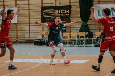 Galeria z meczu ZAKSA Strzelce Opolskie - MCKiS Jaworzno