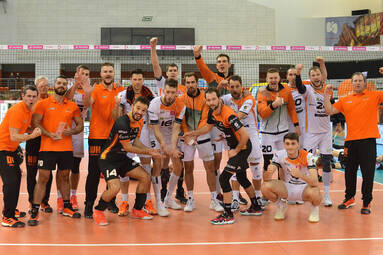 Galeria z meczu BBTS Bielsko-Biała vs AZS AGH Kraków
