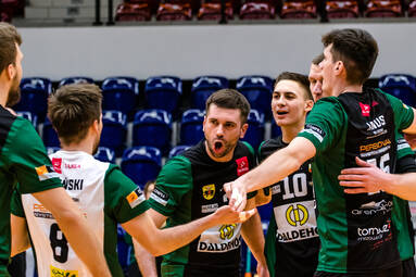 Galeria z meczu MCKiS Jaworzno -  Lechia Tomaszów Mazowiecki