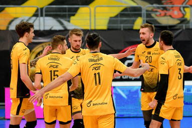 I Siatkarski Turniej im. Prezydenta RP Lecha Kaczyńskiego: PGE Skra Bełchatów drugim finalistą. Cerrad Enea Czarni Radom zagrają o trzecią lokatę