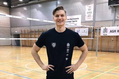 Mateusz Śnieżek nowym atakujący AZS AGH Kraków