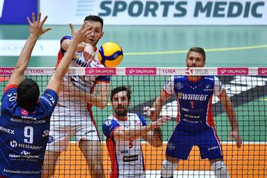 Sobota z TAURON 1. Ligą: eWinner Gwardia Wrocław - Exact Systems Norwid Częstochowa 3:0