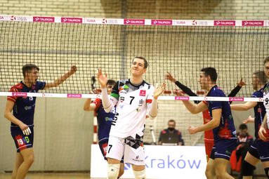 Sobota z TAURON 1. Ligą: AZS AGH Kraków - ZAKSA Strzelce Opolskie 0:3