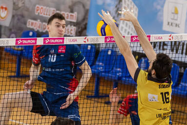 Galeria z meczu LUK Politechnika Lublin - ZAKSA Strzelce Opolskie
