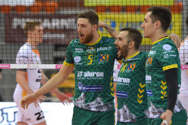 Galeria z meczu 1/4 TAURON Pucharu Polski 2021 BBTS Bielsko - Biała - Aluron CMC Warta Zawiercie