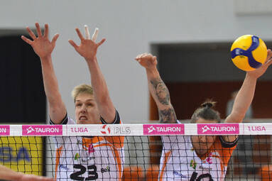 Galeria z meczu BBTS Bielsko-Biała - ZAKSA Strzelce Opolskie