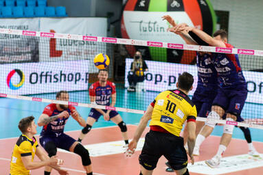 Czwartek z TAURON 1. Liga: LUK Politechnika Lublin - BKS Visła Bydgoszcz 3:0