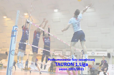 Podsumowanie fazy zasadniczej TAURON 1. Ligi sezonu 2020/21
