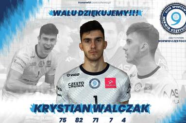 Krystian Walczak żegna się z częstochowskim klubem