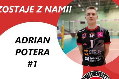 KPS potwierdził drugiego libero. Adrian Potera zostaje w Siedlach