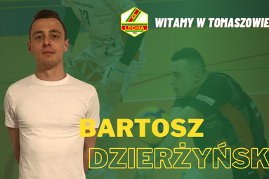Bartosz Dzierżyński nowym libero Lechii