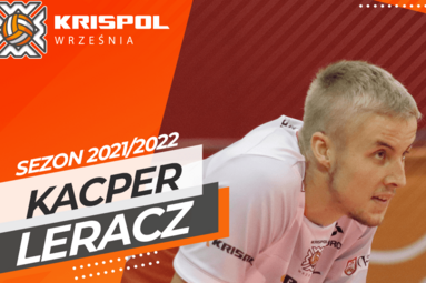 Kacper Leracz na dłużej w KRISPOL-u
